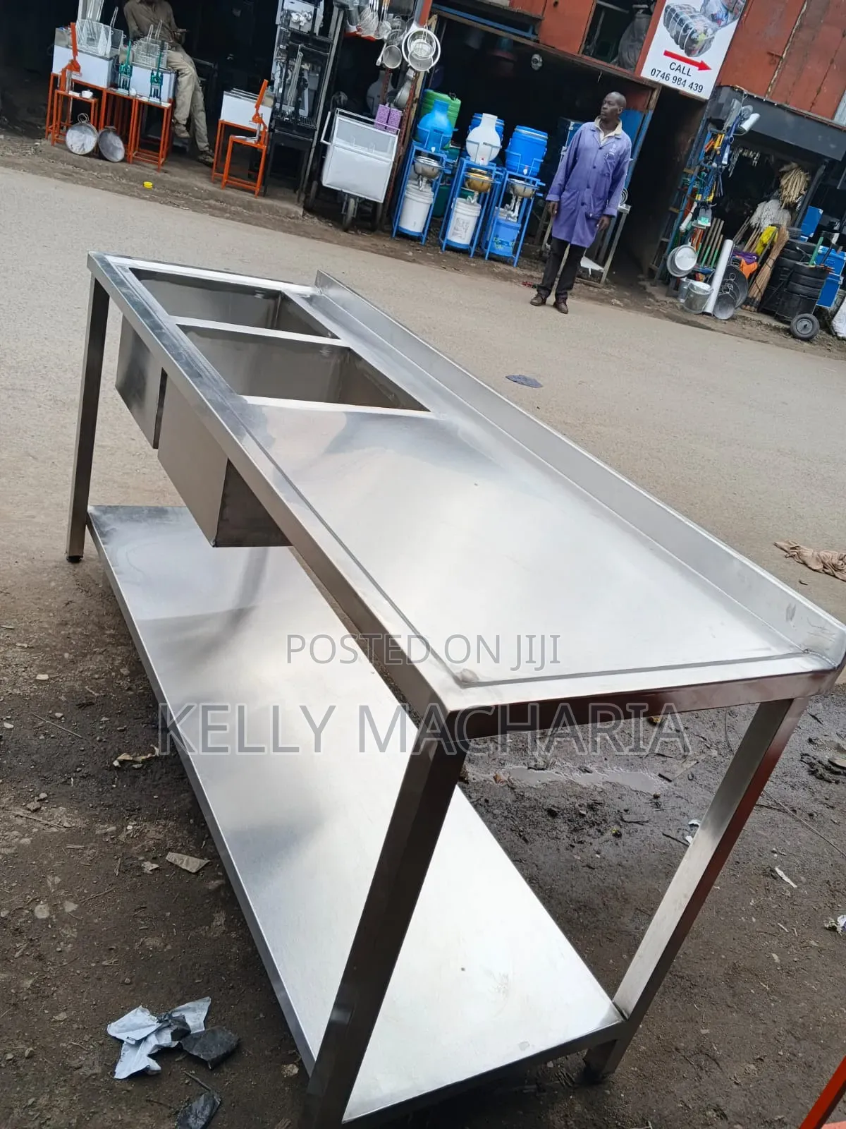 Commercial Sizes Double Sink