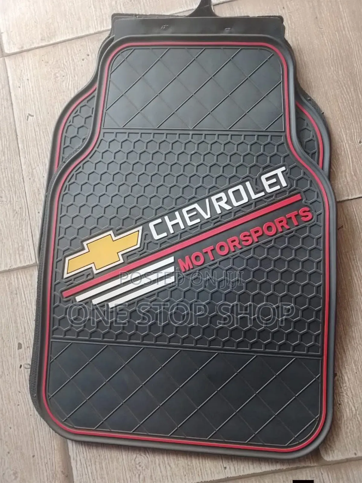 5pc Black Chevrolet Universal Fit Floor Water/Dust Proof