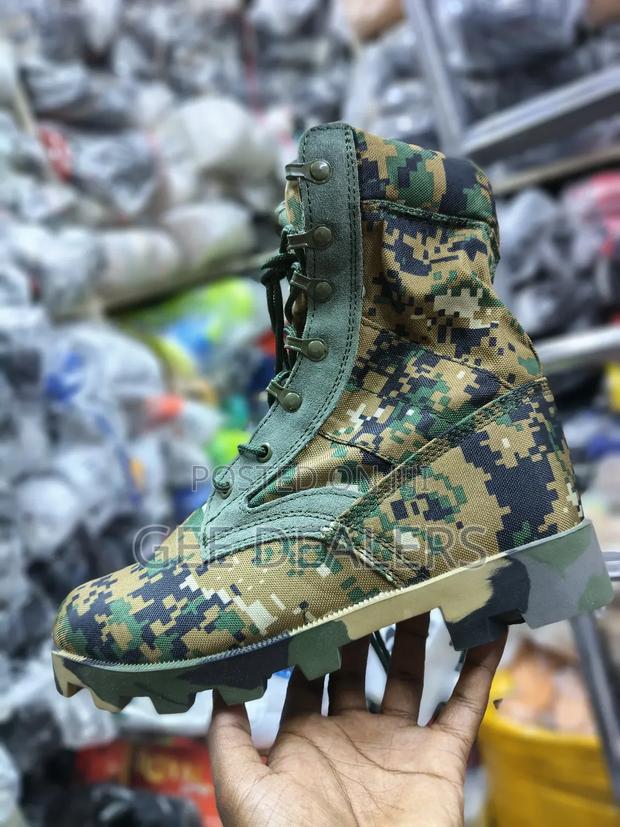 Camouflage Siwar Tactical Military Boots, Training Boots, Hiking Boot
