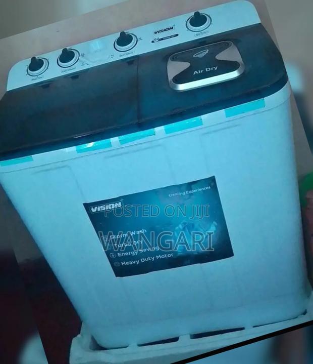 Available Vision 10kgs Semi Automatic Washing Machine - main view