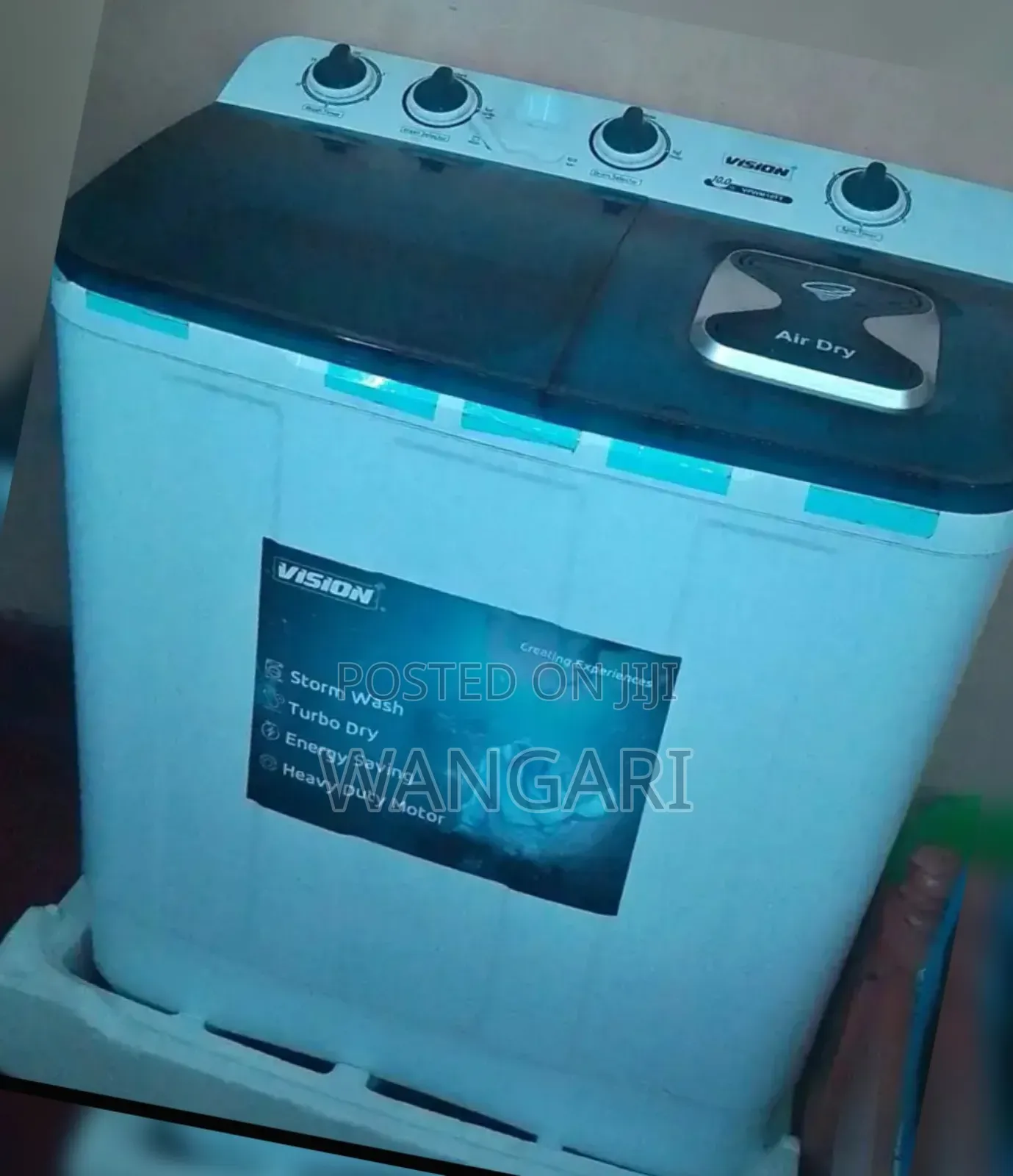 10kgs Washing Machine Twin Tab Vision Plus New Stock,