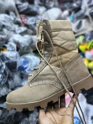Brown Tactical Boots, Altama Boots, Police Shoes