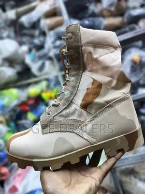 Desert Combat Military Boots, Camouflage Boots