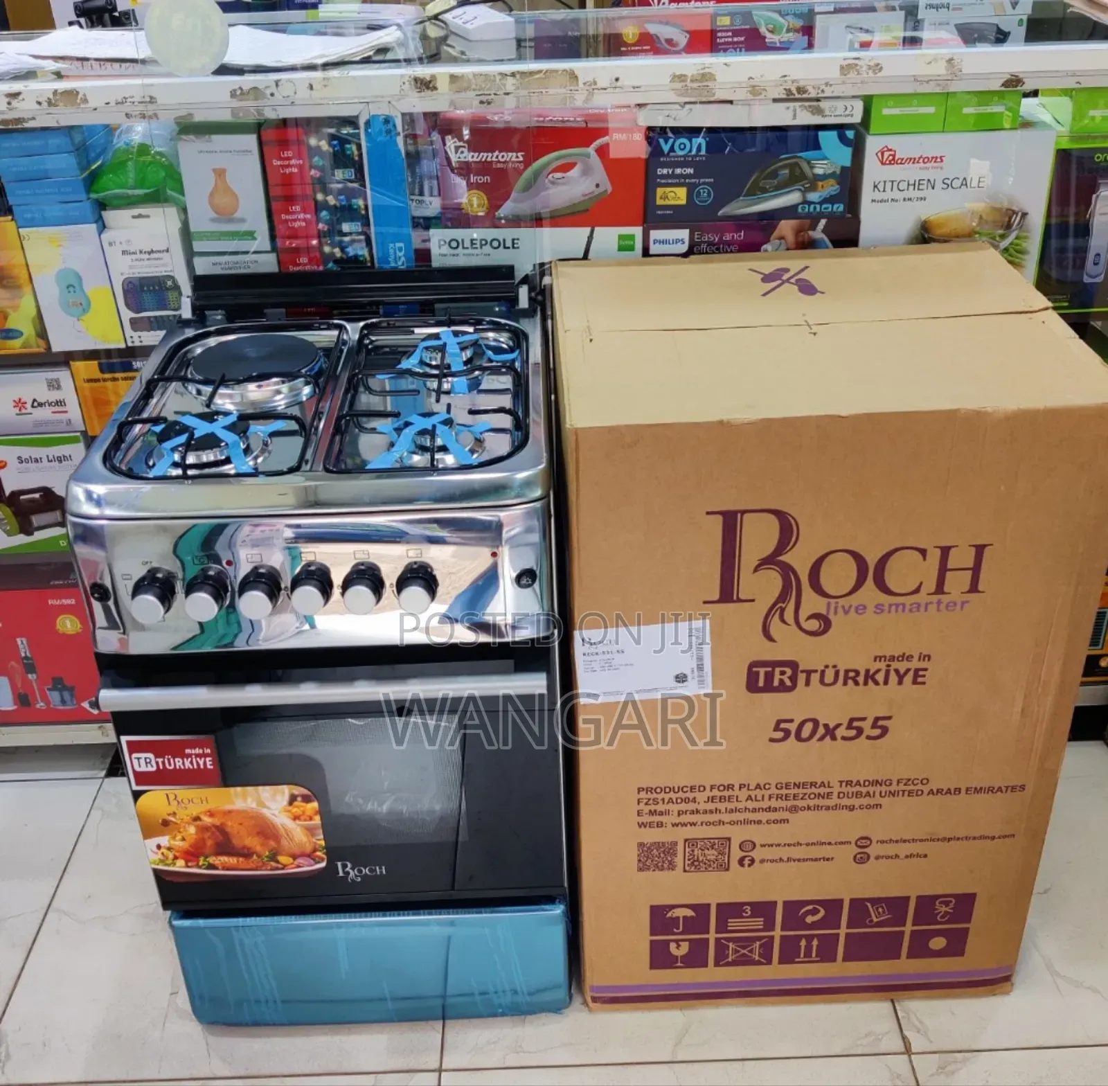 Roch 50 by 55 Standing Cooker