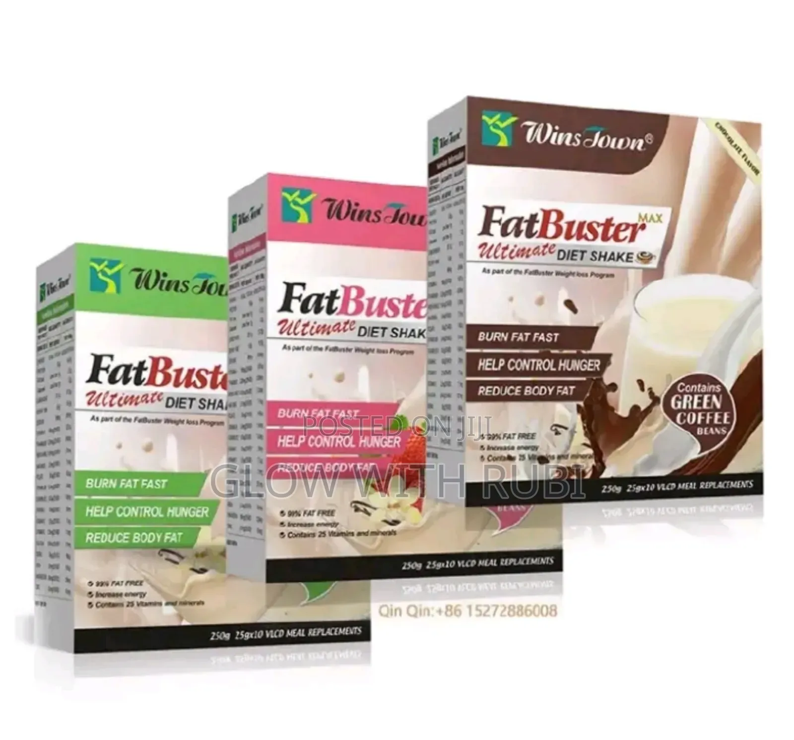 Winstown Fat Burner Max Ultimate Diet Shake - Weighloss Supplement