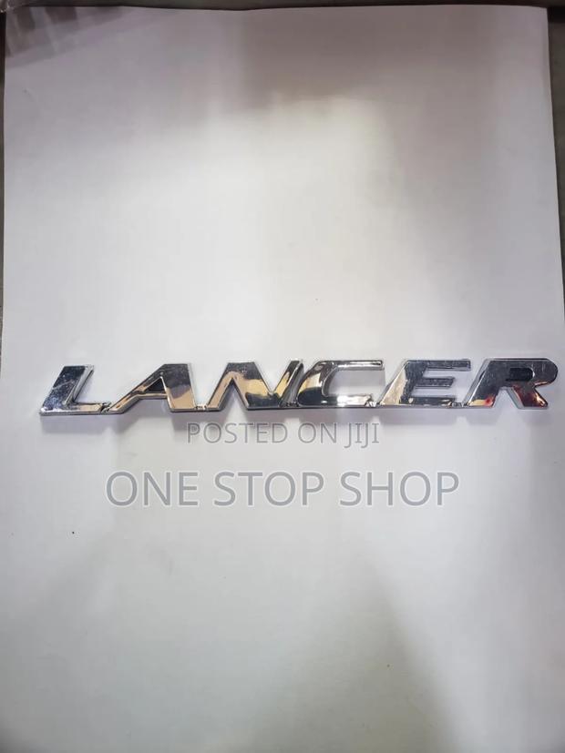 Lancer Boot Letter Decal - main view
