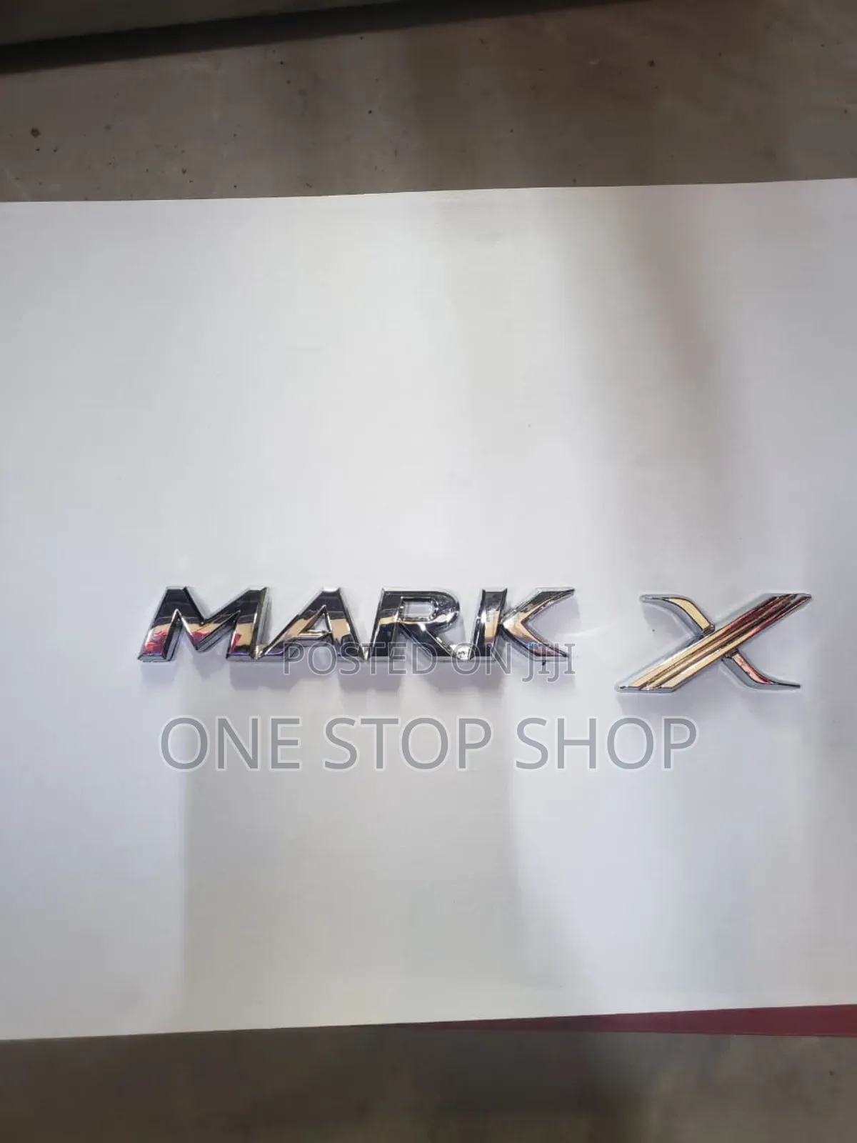 Mark-X Boot Lettering Decal