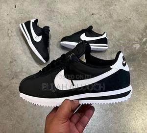Nike Cortez Black White 🔥Quality 👌🏽Size 38-45 - thumbnail 2