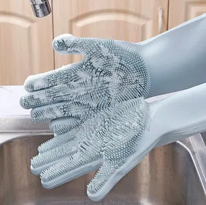 Reusable Silicone Wash Gloves