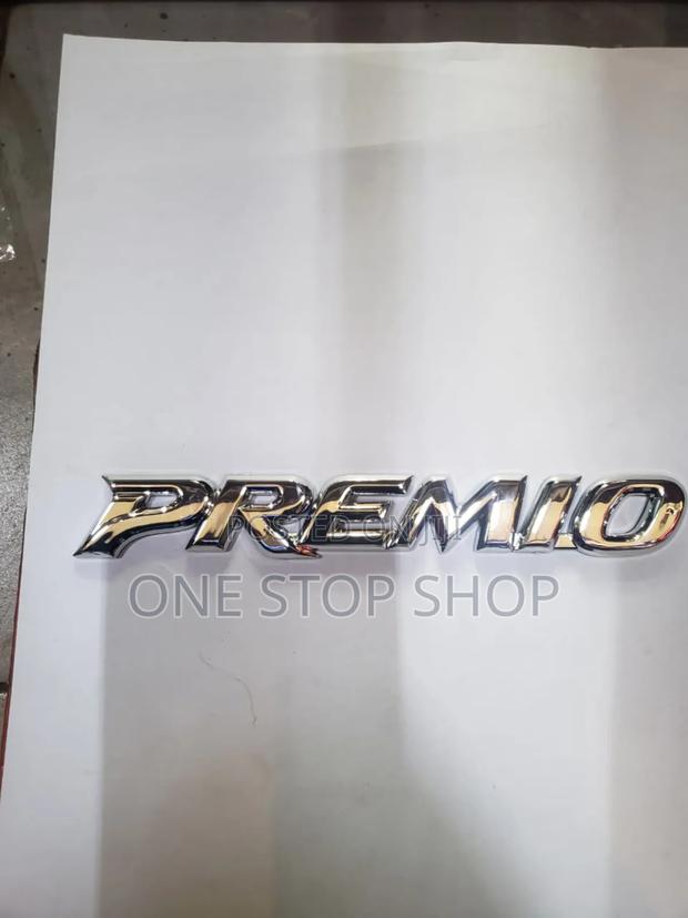 Premio Boot Letter Emblem Badge