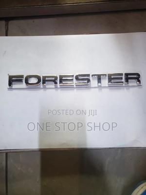 Forester Boot Silver Rear Badge - thumbnail 2