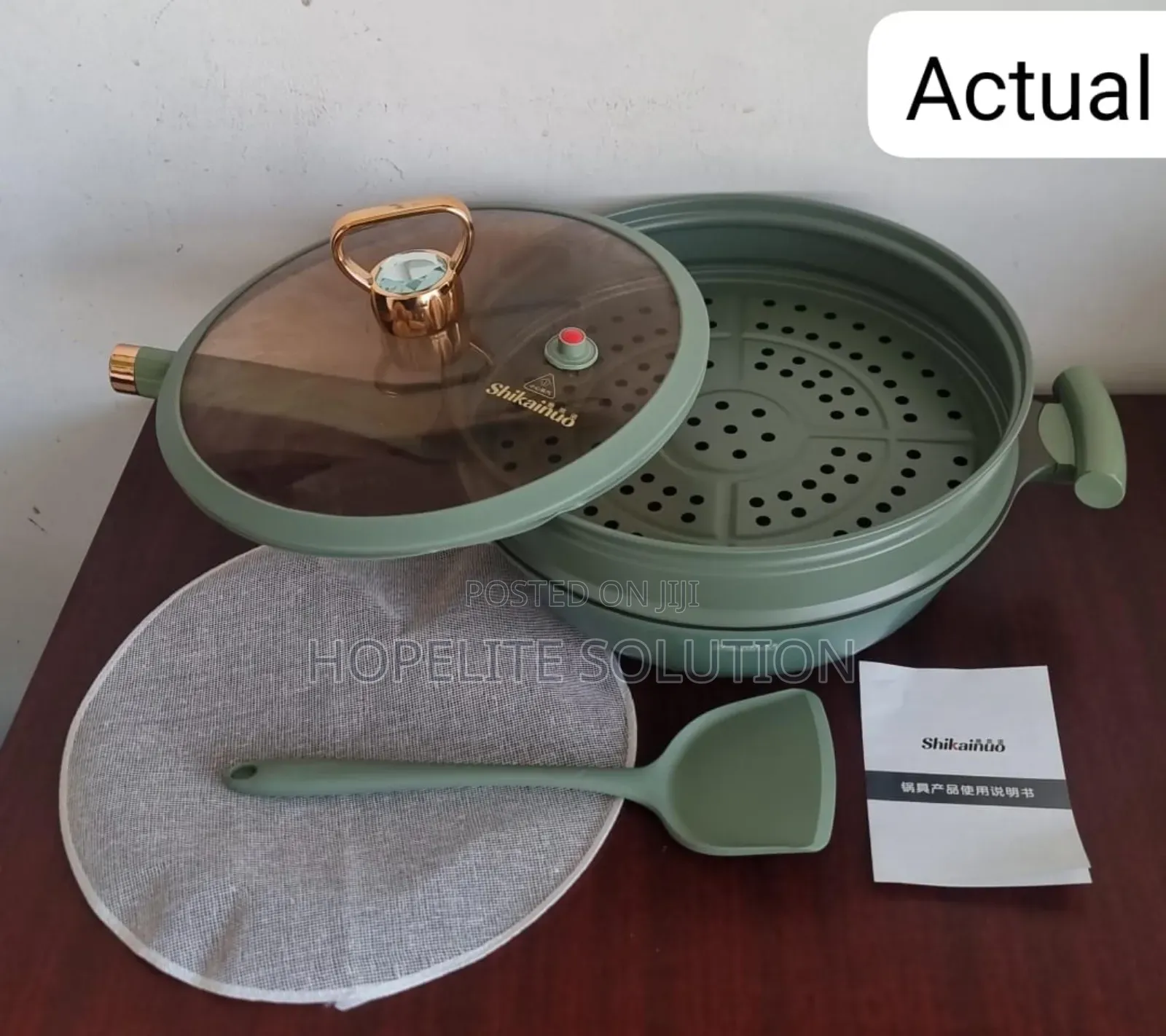Steaming Pot With Drainer