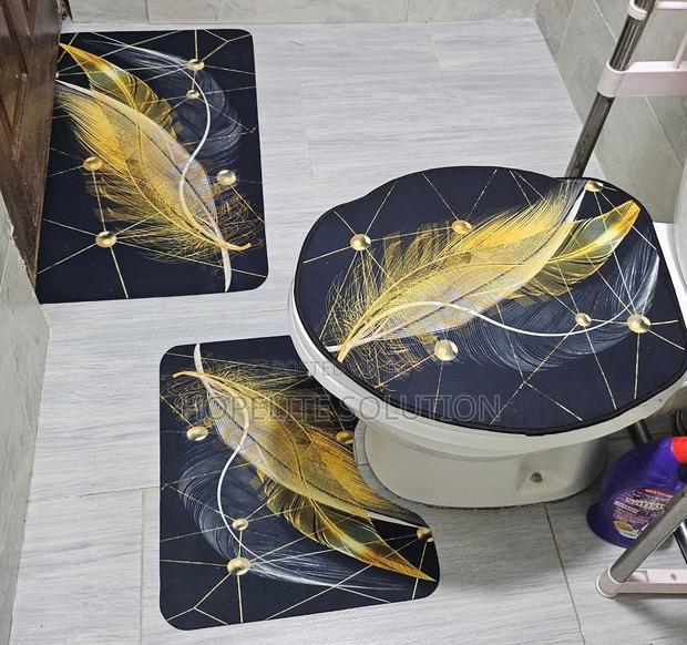 Non Slip Toilet Rubber Mat - thumbnail 3