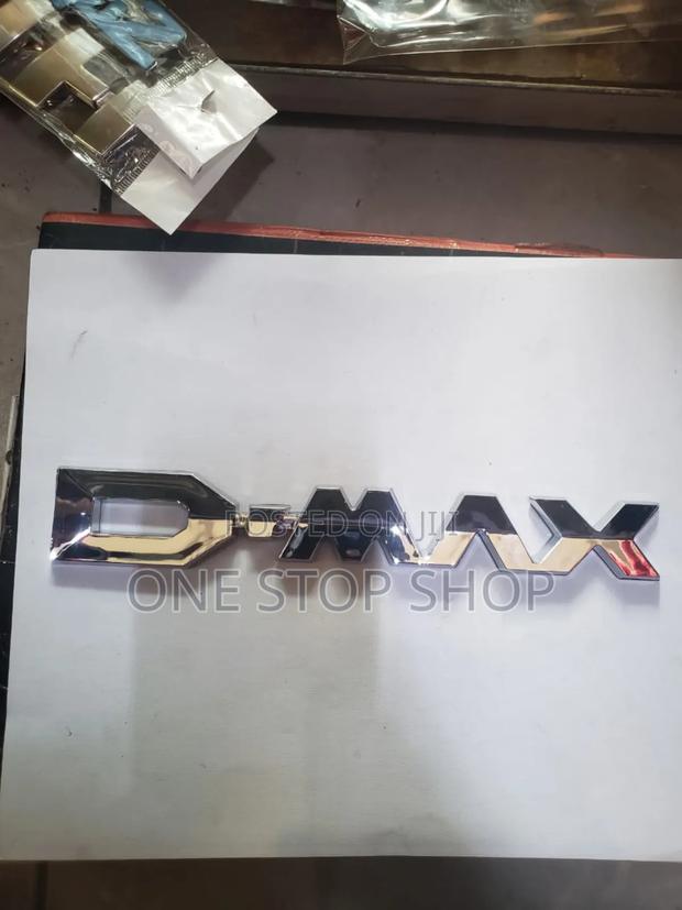 Dmax Rear Decal Emblem - main view