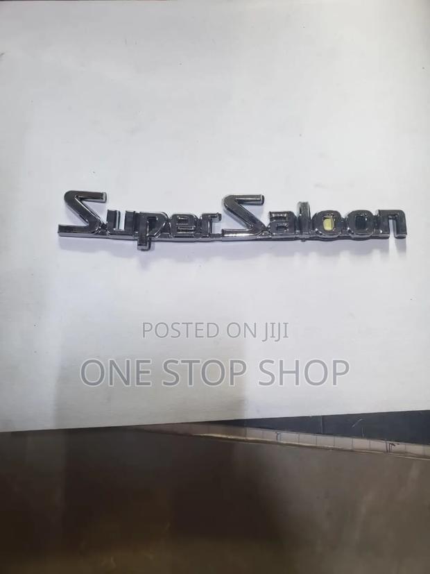 Super Sport Rear Emblem Sticker Badge