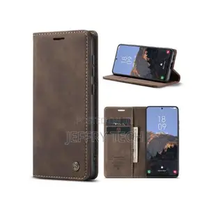 Infinix Hot 60i Retro Flip Wallet Suede Leather Cover Case, All-Round