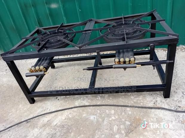 Four Rings Gas Cooker, High Pressure