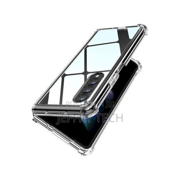 Clear Galaxy Z Fold 6 5g Case Enhanced Corner Protection Non-Yellowin