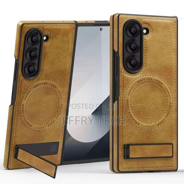 Samsung Leather Phone Case (Z Fold 6 - main view