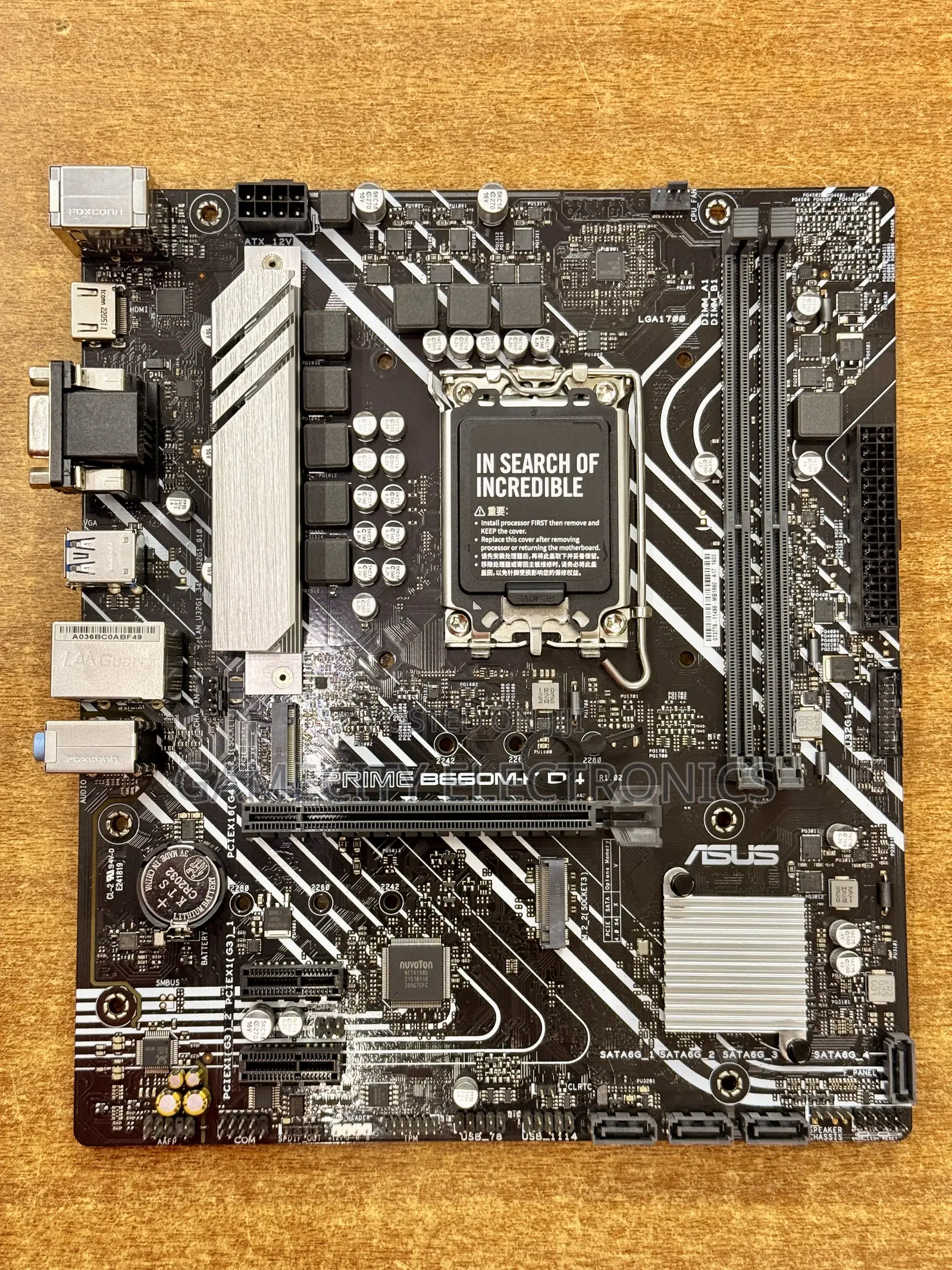 Asus Prime B660m Lga1700 Intel 12th/13th/14th Gen Gaming Motherboard