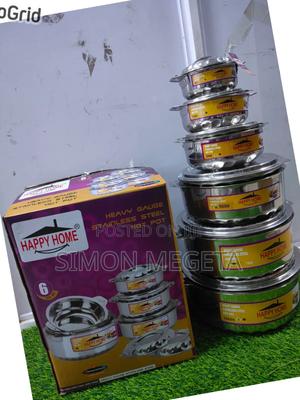 6 Pieces Happy Home Hot Pots - thumbnail 2