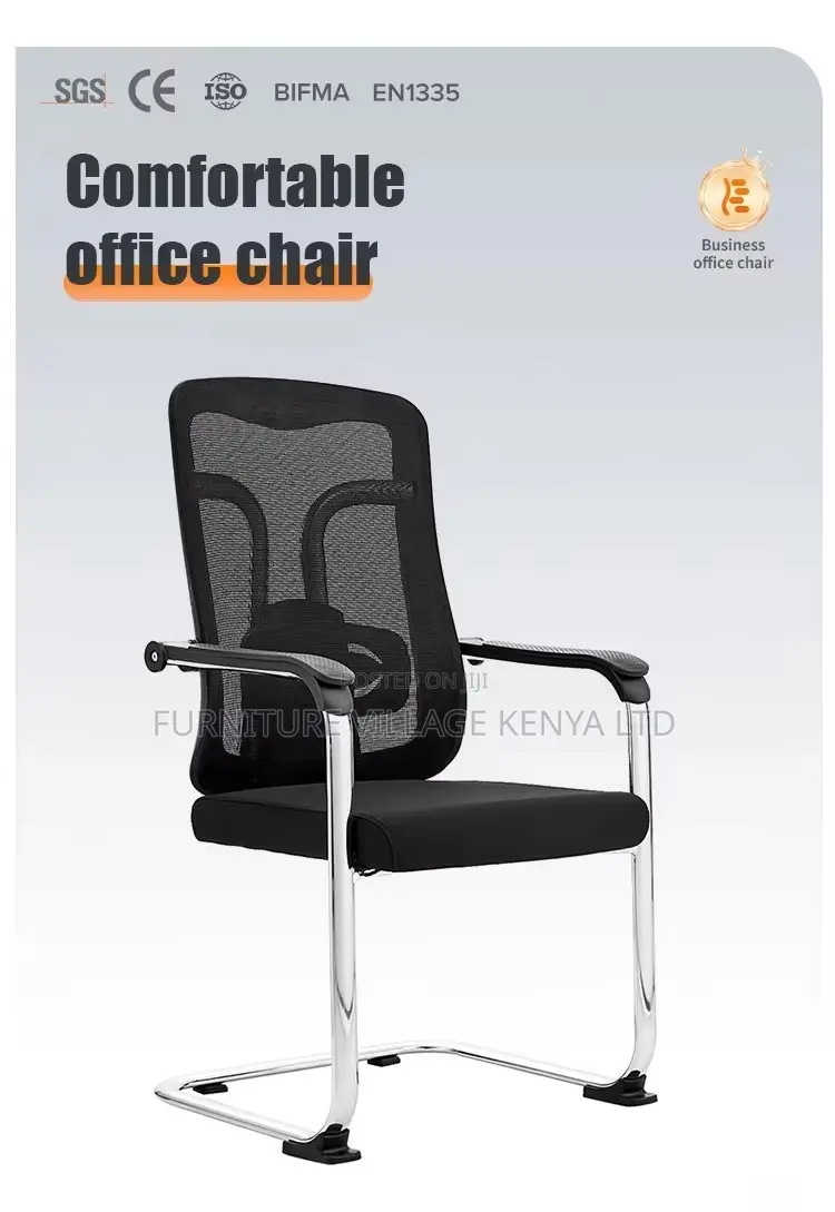 Office Chair; Strong Mesh Office Visitor's Chair