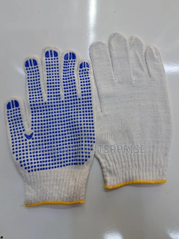 Quality Dotted Cotton Glove - thumbnail 3