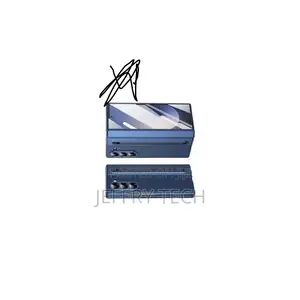 Blue Leather Case With Stylus Pen Fold 6