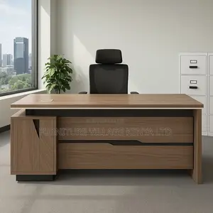 Office Desk; 1.6 Meters Executive L-shaped Desk
