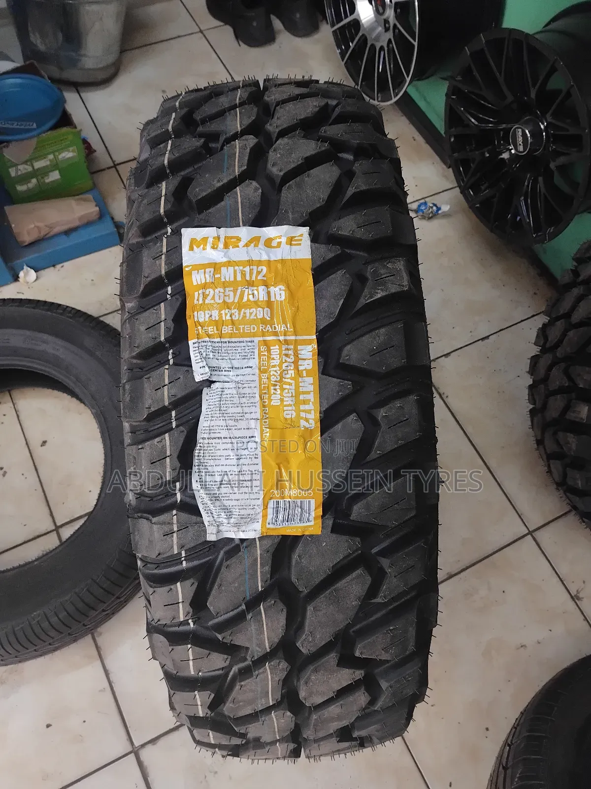265/75 R16 Mirage 10pr