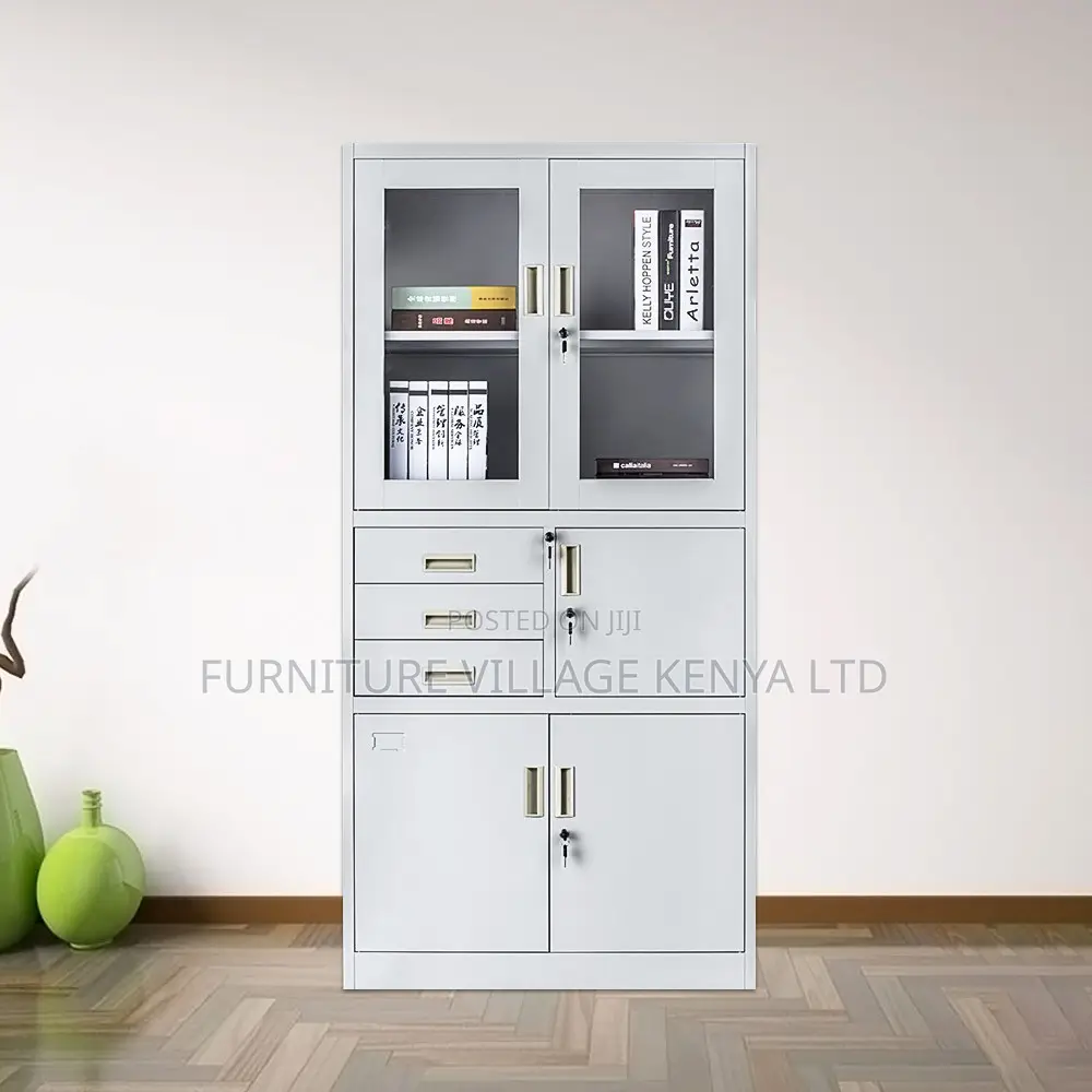 Office Cabinet;2-door Metal Lockable With Safe Office Filling Cabinet