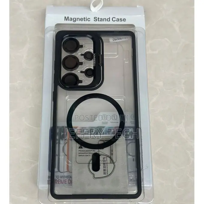 Samsung Galaxy S25 Ultra Clear Magsafe Case - Metal Luxury, Invisible