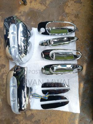 Chrome Kit Covers Toyota 102/100 Side Mirror and Door Handles - thumbnail 2