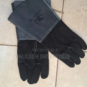 Long Grey/Black Welding /Working Gloves