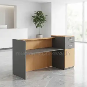 Reception Desk; 1.6m Custom Reception Counter