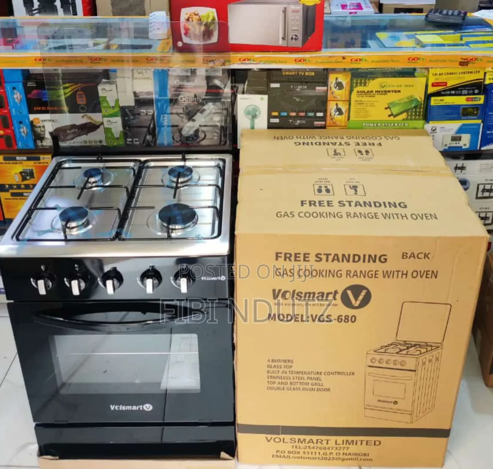 *Volsmart Cooker 60*60 All Gas*