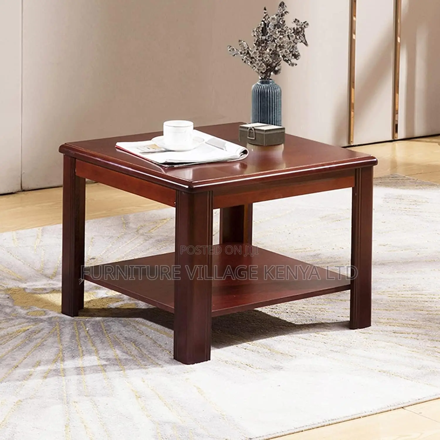 Coffee Table; 600mm Mahogany Coffee Table