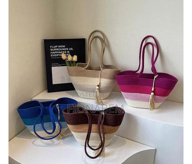 Ladies Fancy Wooven Bags - main view