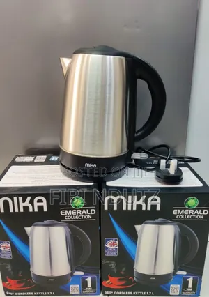 *Mika Kettle, Mkt2101x, 1.7l, Stainless Steel, 360o Cordless,