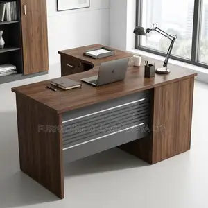 Office Desk; 140cm Curved Executive Office Desk