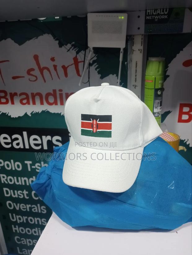 Kenya Flag Branded Caps - main view