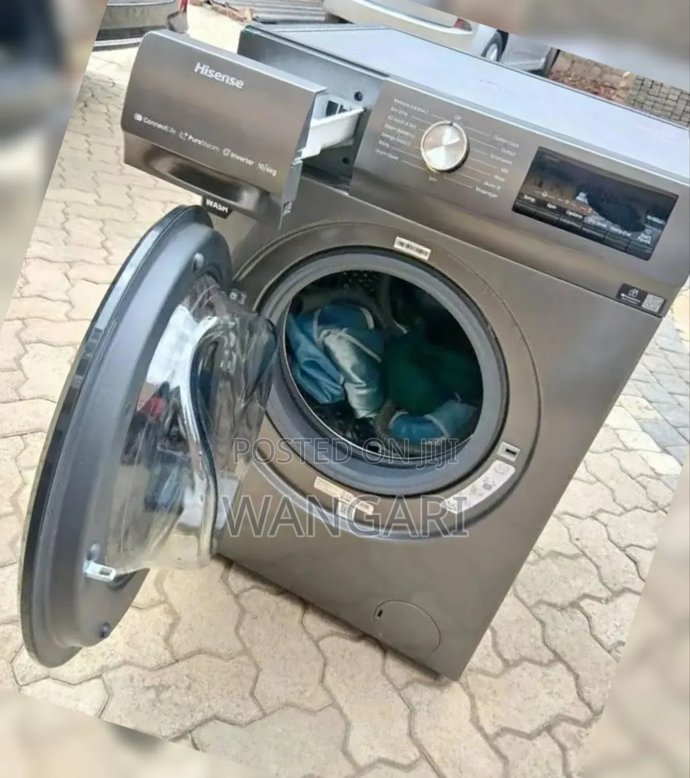 Brand New Available 10kgs Hisense Front Load Washing Machine