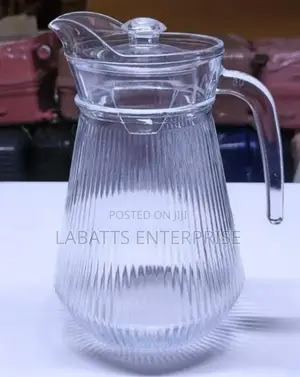 *Classic Glass Water Jug 1.3 Litres