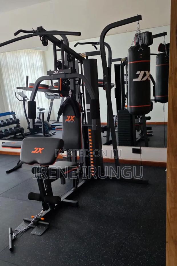 Jx Three Station Machine/ Multi Gym Station - main view