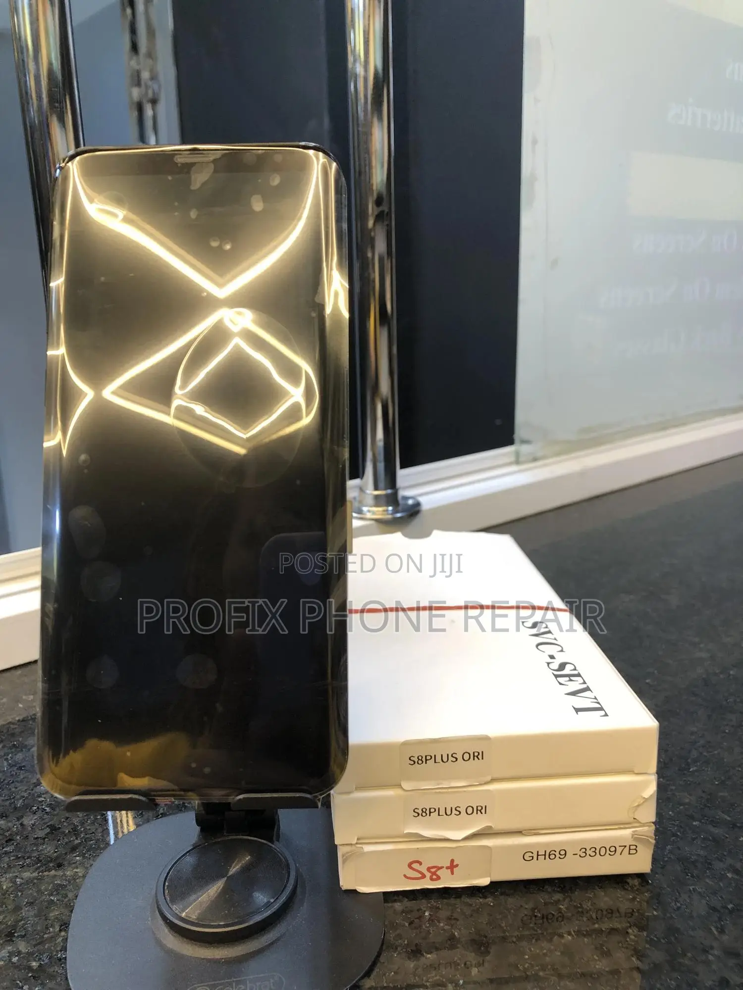 Framed S8+ Original Phone Screen Replacement and Installation Nairobi