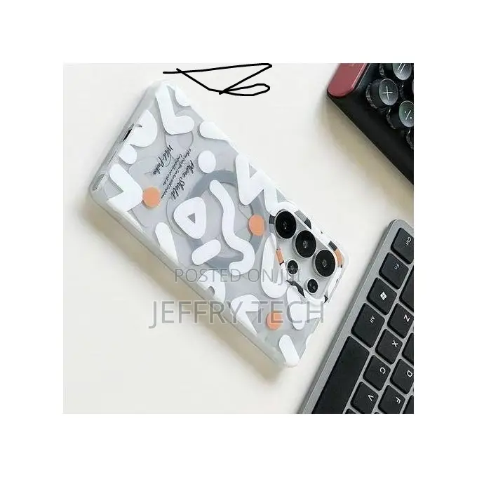 Graffiti Pattern Luxury Case Cover for Samsung Galaxy S25 Ultra Magsaf