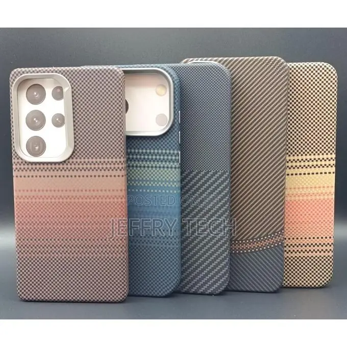 Carbon Fibre Tribal Cover for Samsung Galaxy S25 Ultra