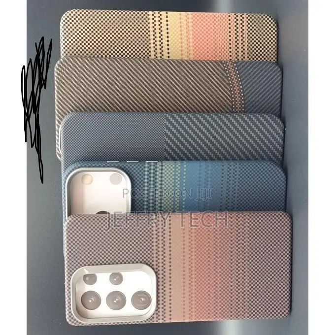 Carbon Fibre Tribal Cover for Samsung Galaxy S25 Ultra
