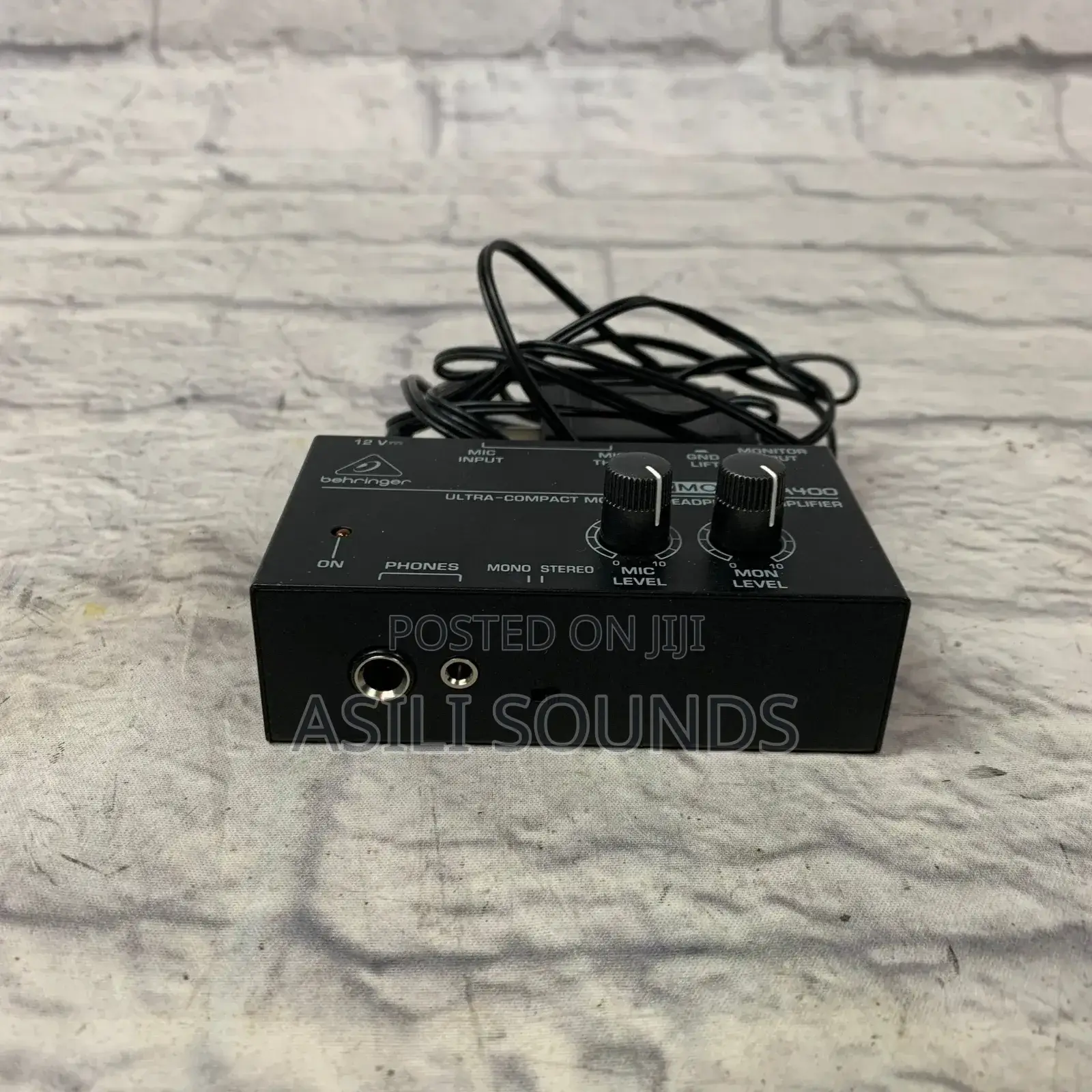 Micromon Ma400 Ultra-Compact Monitor Headphone Amplifier.
