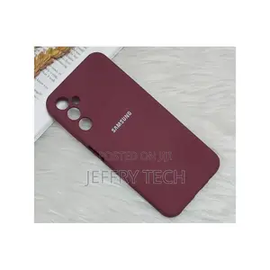 Soft Silicone Back Cover for Samsung Galaxy S25 Plus – Protec Maroon